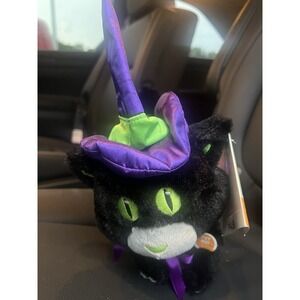 NEW With Tags. Halloween Animated Black Cat Sings I Put A Spell On You Spooky‎